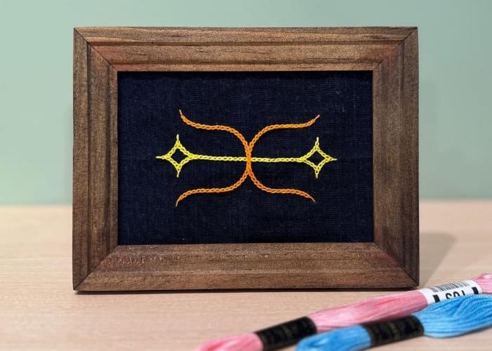 刺繍の一例